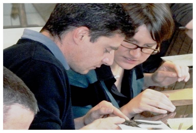 Visite de Laetitia de la FNC